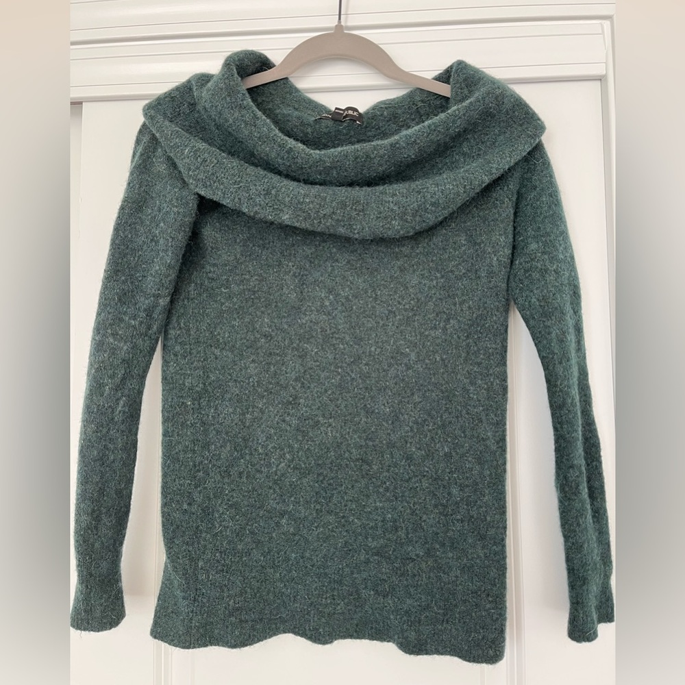 Off the shoulder sweater